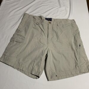 Hook And Tackle Shorts Mens Size 42 Beige Hi-Tide Hybrid Fishing Boating‎ Shorts